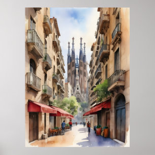 Arte acuático de Barcelona