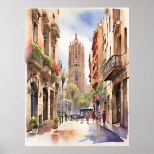 Arte acuático de Barcelona