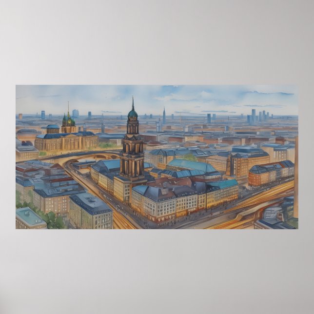 Arte acuático de Berlín (Frente)