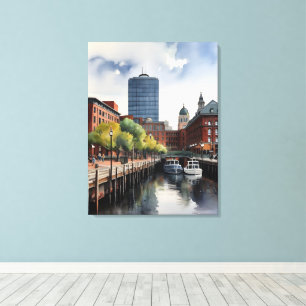 Arte acuático de Boston