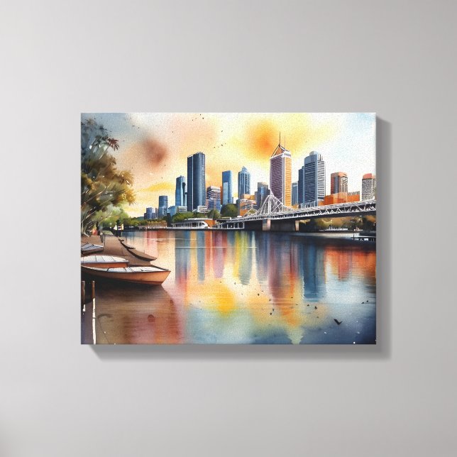 Arte acuático de Brisbane (Anverso)