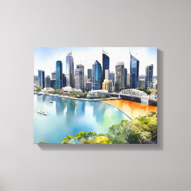 Arte acuático de Brisbane (Anverso)