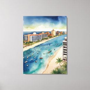 Arte acuático de Cancún