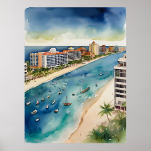Arte acuático de Cancún