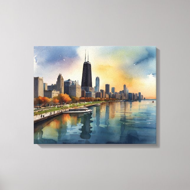 Arte acuático de Chicago (Anverso)