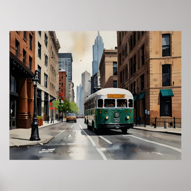 Arte acuático de Chicago (Frente)