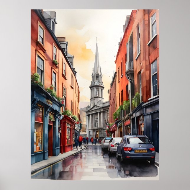 Arte acuático de Dublín (Frente)