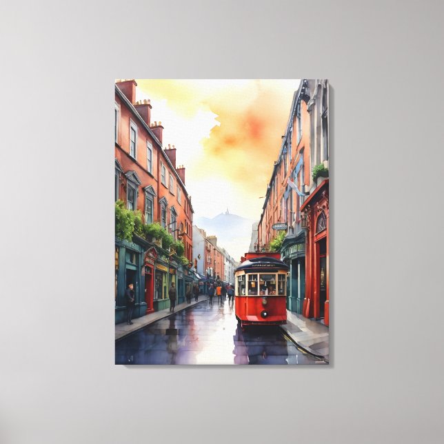 Arte acuático de Dublín (Anverso)