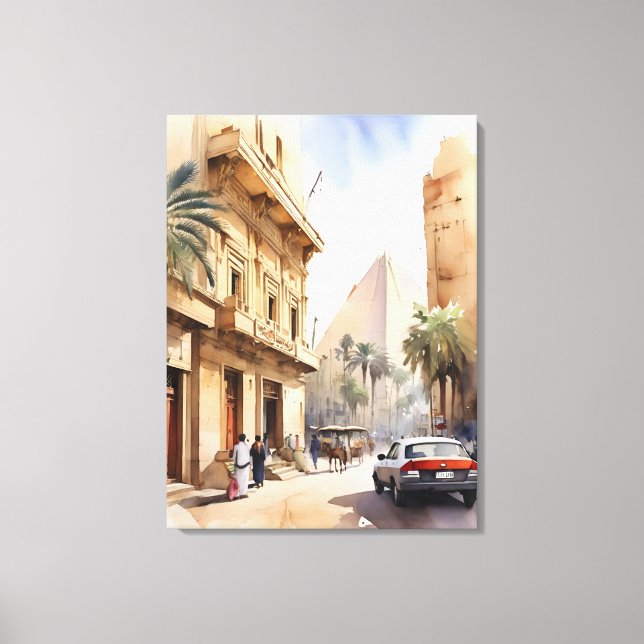Arte acuático de El Cairo (Anverso)