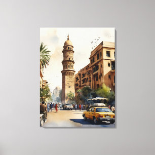 Arte acuático de El Cairo