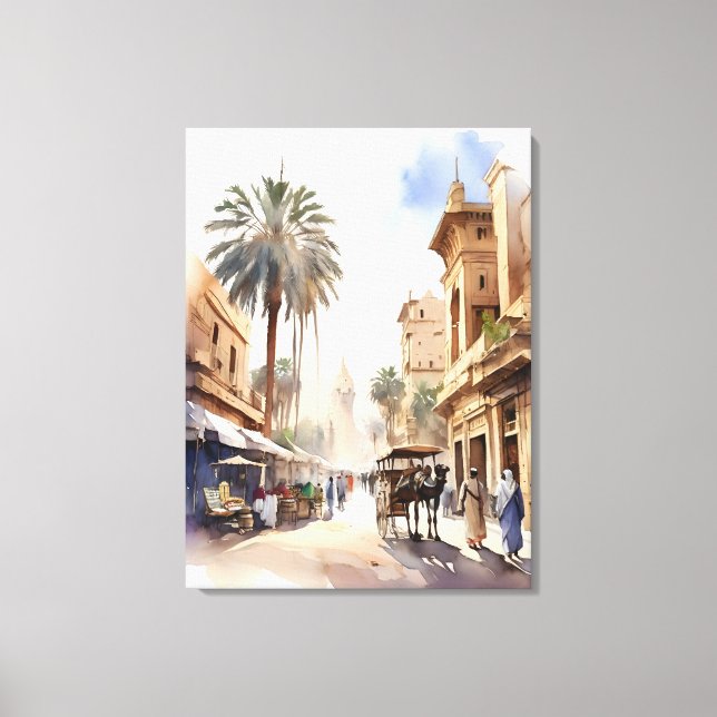 Arte acuático de El Cairo (Anverso)