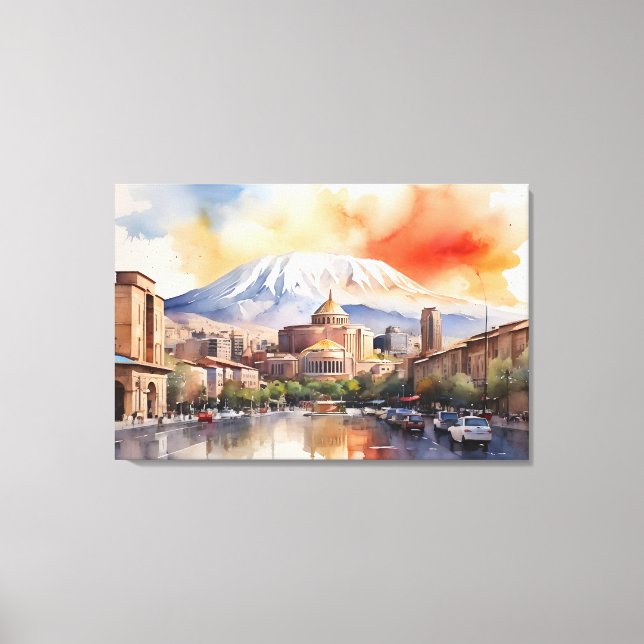 Arte acuático de Ereván (Anverso)