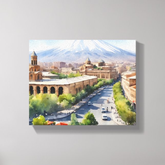 Arte acuático de Ereván (Anverso)