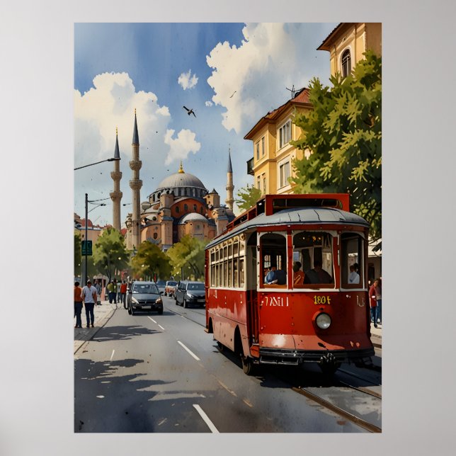 Arte acuático de Estambul (Frente)