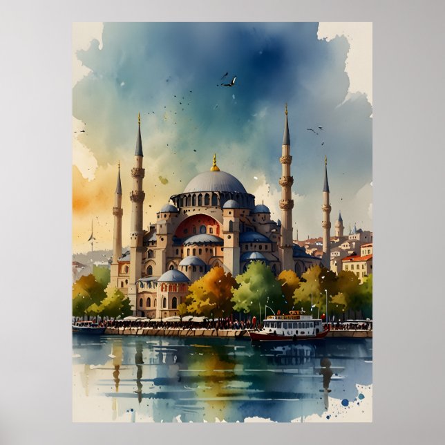 Arte acuático de Estambul (Frente)