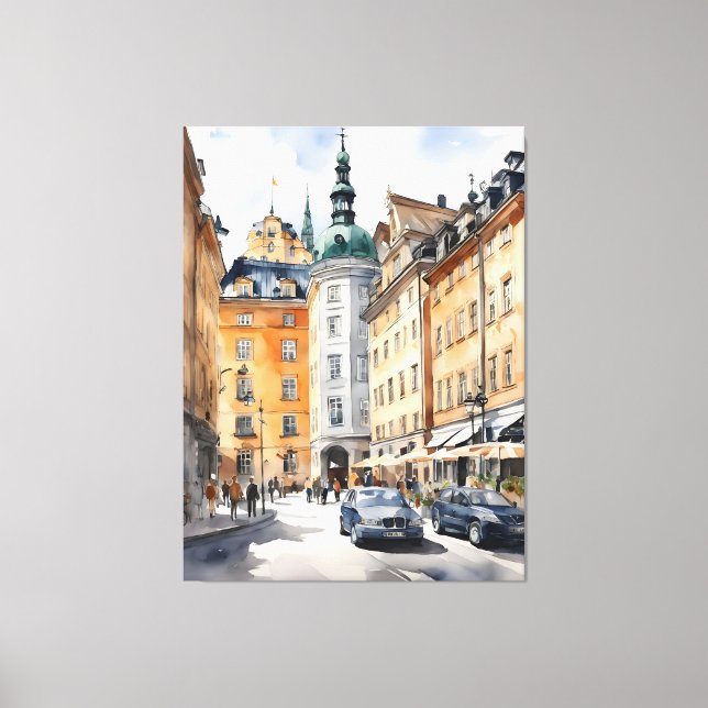 Arte acuático de Estocolmo (Anverso)