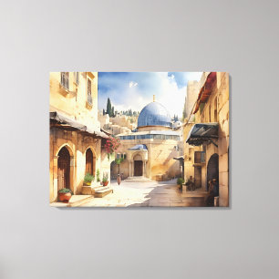 Arte acuático de Jerusalén