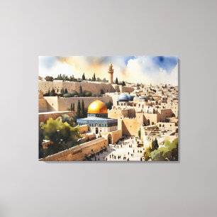 Arte acuático de Jerusalén
