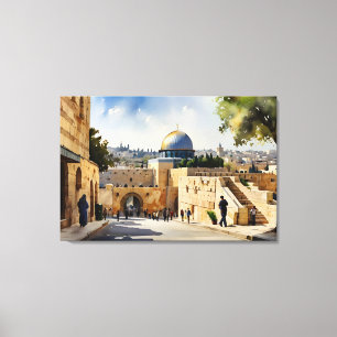 Arte acuático de Jerusalén