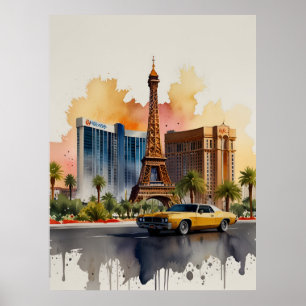 Arte acuático de Las Vegas