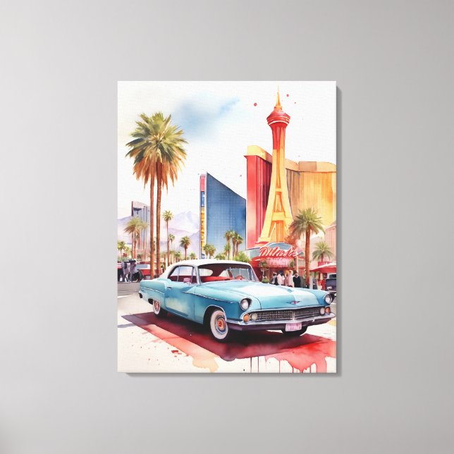 Arte acuático de Las Vegas (Anverso)