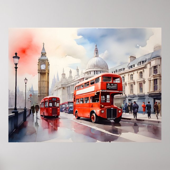 Arte acuático de Londres (Frente)
