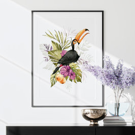 Arte acuático de loro táctil