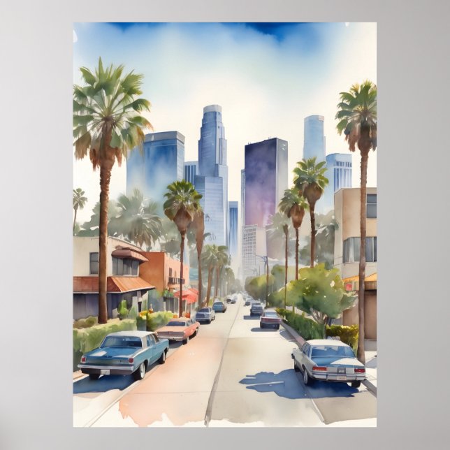 Arte acuático de Los Ángeles (Frente)