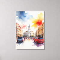 Arte acuático de Madrid
