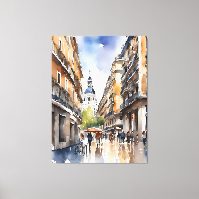 Arte acuático de Madrid (Anverso)