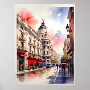 Arte acuático de Madrid
