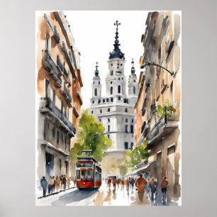 Arte acuático de Madrid