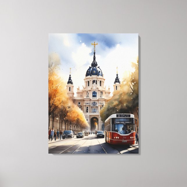 Arte acuático de Madrid (Anverso)