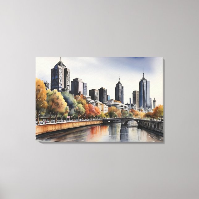 Arte acuático de Melbourne (Anverso)