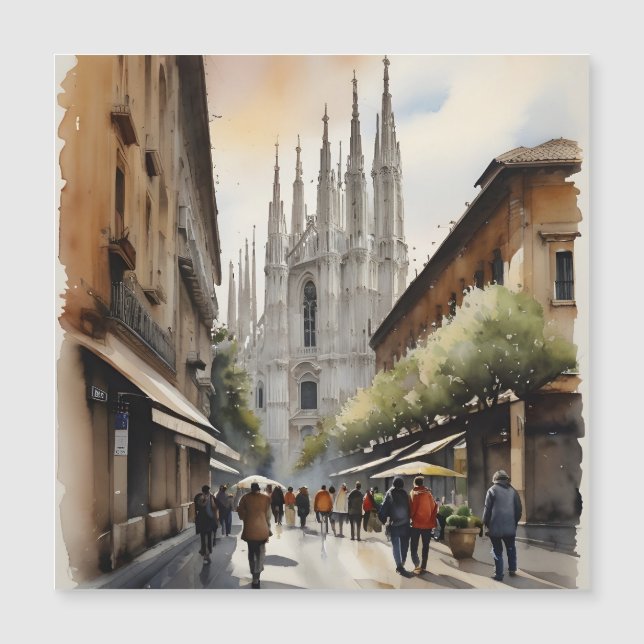 Arte acuático de Milán (Anverso)