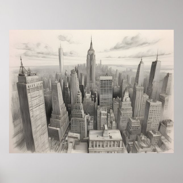 Arte acuático de Nueva York (Frente)