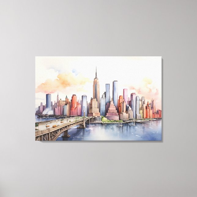 Arte acuático de Nueva York (Anverso)