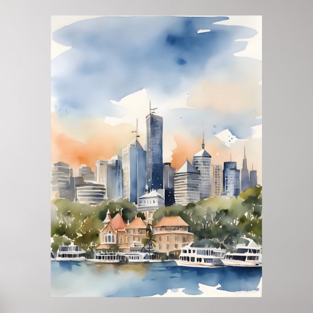 Arte acuático de Sydney (Frente)