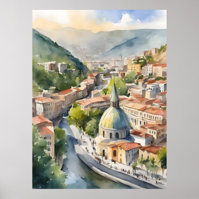 Arte acuático de Tiflis (Frente)