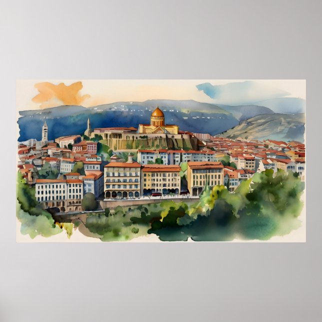 Arte acuático de Tiflis (Frente)