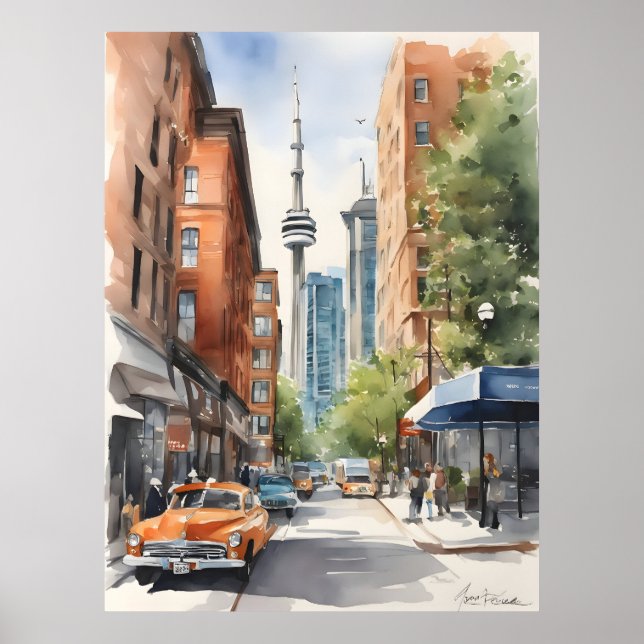 Arte acuático de Toronto (Frente)