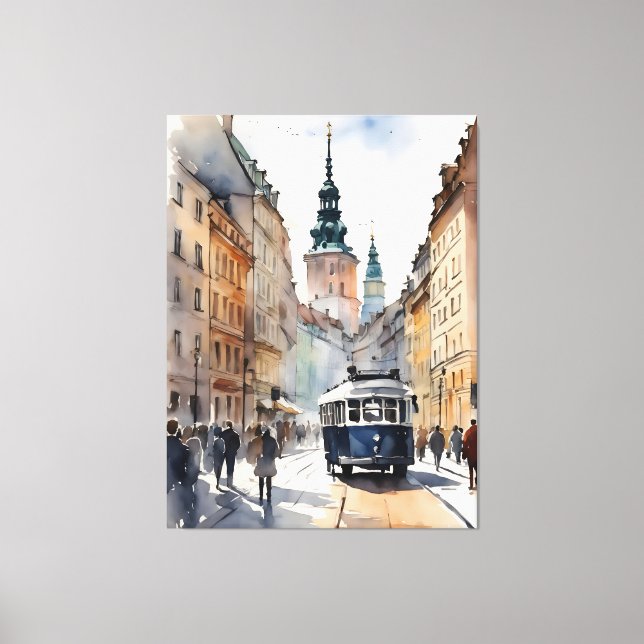 Arte acuático de Varsovia (Anverso)