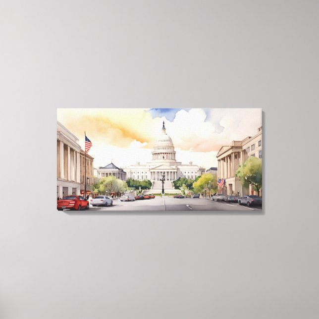 Arte acuático de Washington DC (Anverso)