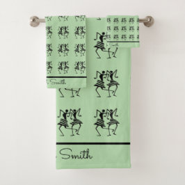 Arte africano, bailarinas de silueta de celebració