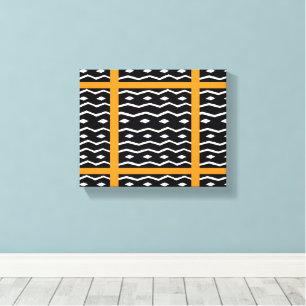 Arte africano, Naranja de patrones étnicos