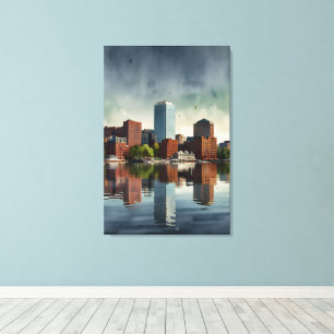 arte al agua de Boston