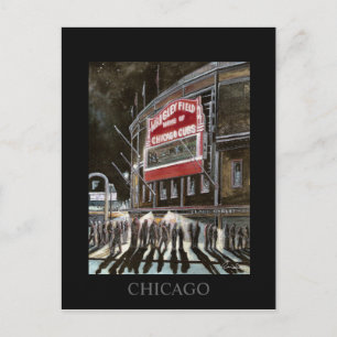 Arte al azar de la postal de Chicago