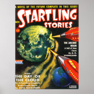 Arte ALARMANTE de la portada de revista de la