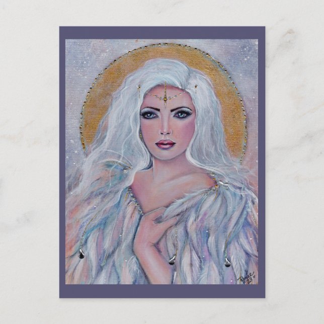 Arte Angel por Renee Lavoie Gracias Tarjeta (Anverso)