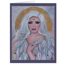 Arte Angel por Renee Lavoie Gracias Tarjeta